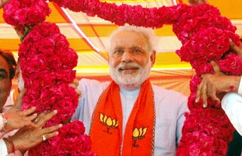 Narendra Modi set for record third term in Gujarat