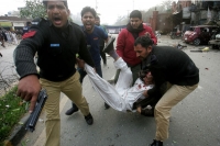 Human bomb attck in lahore