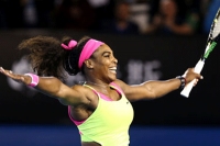 Serena williams wins australian open