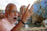Modi anounces rs 1000 crores to vizag cyclone hudhud relief works