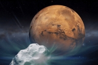 Comet siding spring set to have rare near miss with mars