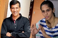 Indian shutler saina nehwal requested badminton association of india to send her new coach vimal kumar to koria asia games