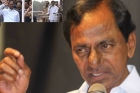 Kcr receives guard of honor from police as cm