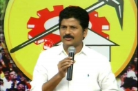 Because of trs metro rail works stopped alleges revanth reddy