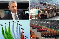 Barack obama republic day festivals militery strength indian weapons