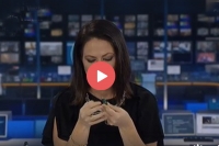 Anchor caught daydreaming on live tv