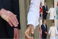 Narendra modi shake hands prince