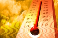 Record level high temperature in telugu states and people are suffering from heat