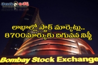 Sensex rallies 200 points nifty below 8700 level