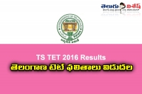 Telangana tet result 2016 declared