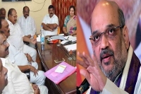 Amit shah clarity to andhra bjp leaders over tdp
