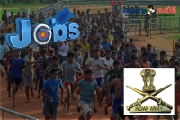 Indian army open recruitment rally enroll soldiers for various categories in visakhapatnam
