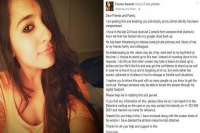 Juhu girl takes blackmailer head on with facebook post
