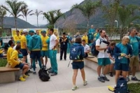 Australian team evacuated in olympic village fire scare