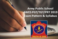 Army welfare education society announces school teacher recruitment 2019