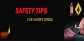 Happy diwali with safety precautions