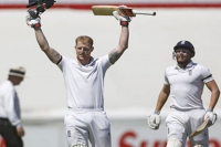 2nd test late stokes burst gives england the edge
