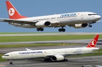 Turkish airlines jet lands in delhi after bomb threat on mirror