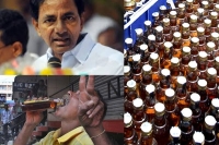 Telangana cm kcr announced that the telangana govt contiues the old liquior policy