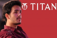 Akhil will be brand ambassador for titan
