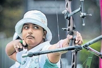 Deepika kumari equals world record india nail bronze
