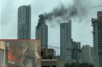 Fire erupts at beaumonde towers deepika among flat owners