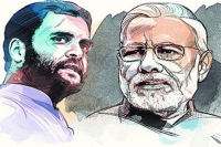 Modi mania to sweep gujarat and himachal predict all 7 surveys