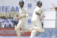 India vs sri lanka shikhar dhawan cheteshwar pujara take ind to record score