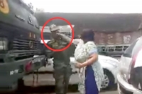 Gurgaon woman who slapped army jawan in road rage arrested