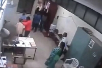 Jntuh professor assaults guard video goes viral