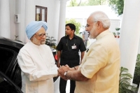 Courtesy call or invitation after pm modi manmohan singh meet different versions