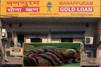 Armed men rob gold worth crores at manappuram finance in gurugram two workers injured