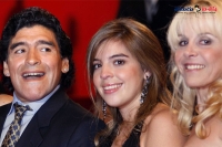 Diego maradona denounced for fraud by ex wife claudia villafane robber case