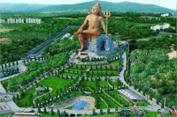 Miraj group completes building up of world s tallest shiva statue in nathdwara