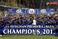 Mumbai indians won ipl title in the second time