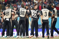 New zealand won by 8 runs against australia