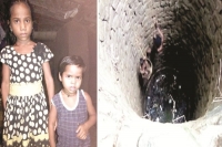 9 year old brave girl jumps into well to save little sister