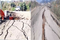 Tremors near polavaram irrigation project site officials claim cracks due to vehicles