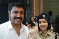Kerala police officer merin joseph battles controversy over facebook photo with actor