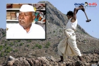 Rajaram bavkar broke 7 hills to make road to his village gundegaon
