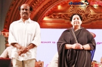Rajinikanth and sharath kumar came to jayalalitha pledge function in madras