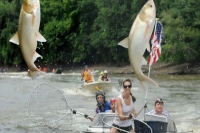 Redneck tournament takes off as fish jump like popcorn from illinois river