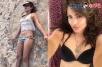 Rhea chakraborty seductive avatar in goa holidays
