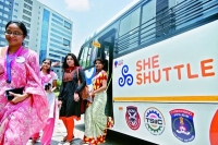 Special she shuttle bus sevices for women working in it sector