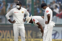 Pacers shami lakmal vomits on forth day of smog choked delhi stadium