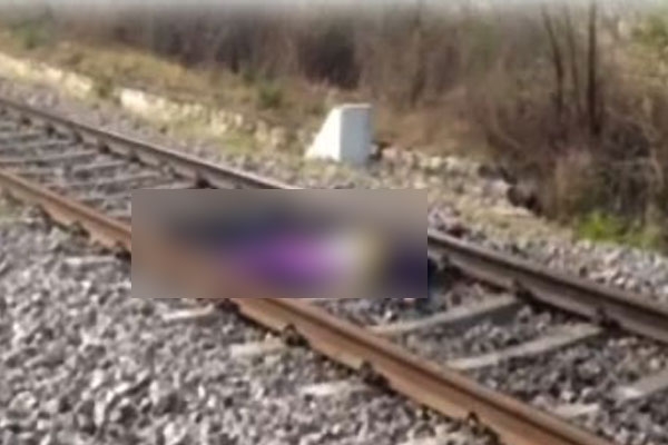 Lovers sucide on railway track in medak distirict