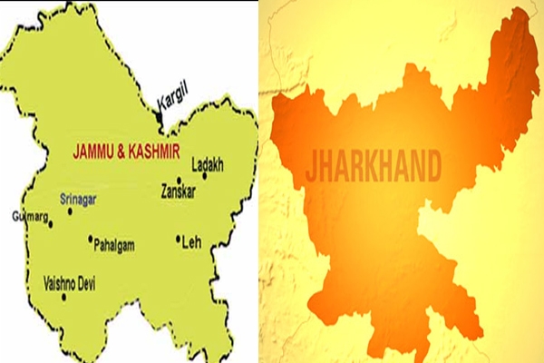 No party may get majority in jammu and kashmir bjp to emerge on top in jharkhand surveys