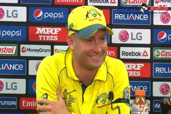 Sex talk has michael clarke in fits says that s a question for my wife