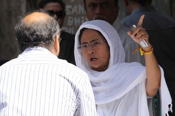 Cm mamata scoffs at bus shelters traffic police used for drying clothes