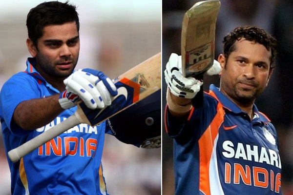 Virat kohli breaks sachin record for the first time by making 20 centuries in just 64 innings